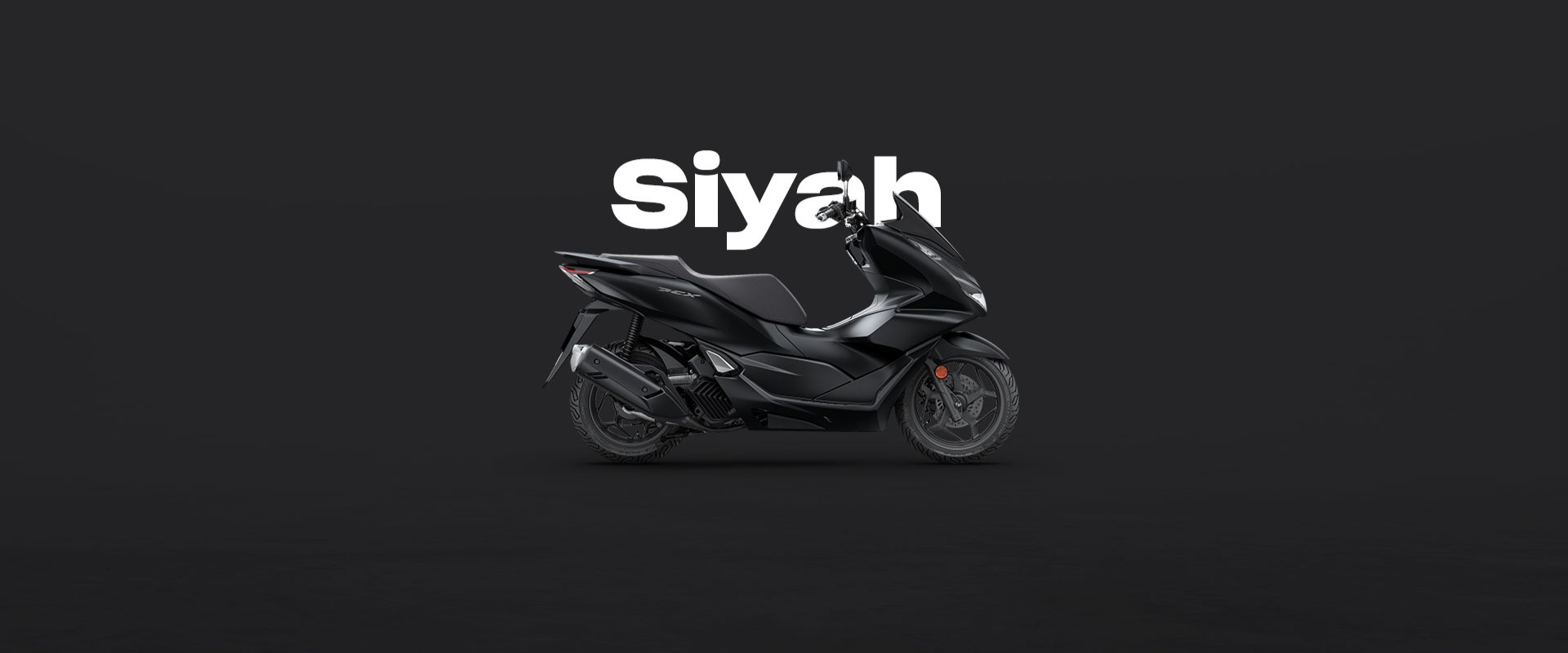 Sipahi Motor Siyah <br /> Mat Galaxy Black Metallic <br /> (NH A76M)